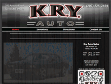 Tablet Screenshot of kryauto.com